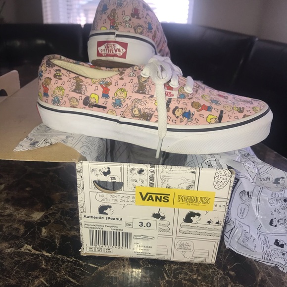 pink vans size 3